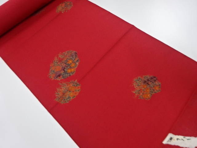 JAPANESE KIMONO / ANTIQUE BOLT FOR KIMONO / SILK / TSUMUGI